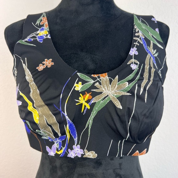 knix Other - Knix Luxelift Wireless Night Garden Floral Black Bra Size XXL+